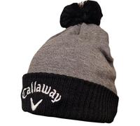 Callaway Golf Mens TA Pom Pom Classic Warm Hat - Charcoal/Black - One Size