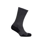 Callaway Golf Men's Tour Crew Sock, Charcoal/Black