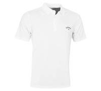 Callaway Golf Mens Tournament LC Logo Polo Shirt - Bright White - XXL