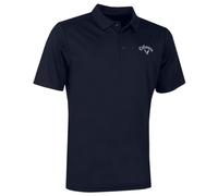 Callaway Men's Polo Shirt Tournament LC Logo, Short Sleeve, Moisture-Wicking, UPF50, Peacoat L