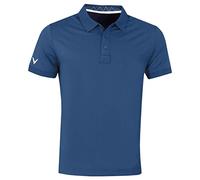 Callaway Golf Men's UKX Short Sleeve Solo Polo Shirt, Medium, No.973 Limoges, M (CGKSB011)