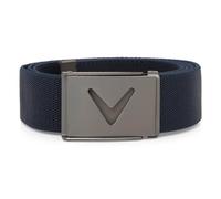 Callaway Golf Mens V-Logo Web Belt - Peacoat - One Size
