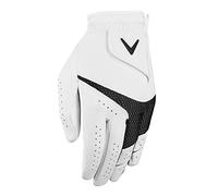Callaway Golf Mens Weather Spann Left Hand 2 Pack Golf Glove - White - S