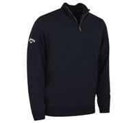 Callaway Golf Mens Windstopper 1/4 Zipped Sweater - Navy Blue - XXL