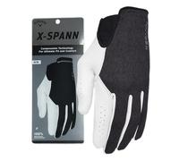 Callaway Golf Men's X Spann Golf Glove (2022 edition), Black/White, Medium, Right (for left handed golfer)