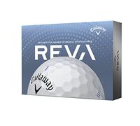 Callaway Golf REVA Golf Ball 2023, Pearl, one dozen