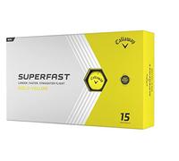 Callaway Golf Superfast Bold Golf Ball, Yellow