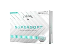 Callaway Golf Supersoft Distressed Stripe Decorated Golf Ball, Teal