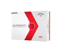 Callaway Golf Supersoft Golf Ball 2023 Red Hybrid, One Dozen