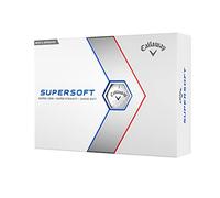 Callaway Golf Supersoft Golf Ball 2023 White Hybrid, One Dozen