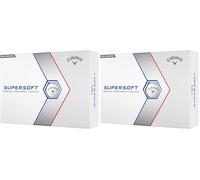 Callaway Golf Supersoft Golf Ball 2023, White (Pack of 2)