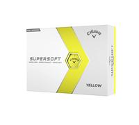 Callaway Golf Supersoft Golf Ball 2023 Yellow Hybrid, One Dozen