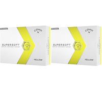 Callaway Golf Supersoft Golf Ball 2023, Yellow (Pack of 2)