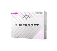 Callaway Golf Supersoft Golf Ball 2025, Pink Splatter