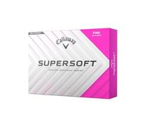 CALLAWAY 2025 SUPERSOFT GOLF BALLS - PINK - 1 Dozen