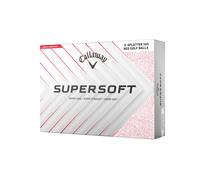Callaway Golf Supersoft Golf Ball 2025, Red Splatter