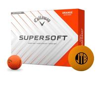 Callaway Golf Supersoft Matte Orange Monogrammed Golf Balls - 2025 Model