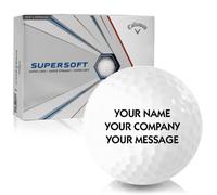 Callaway Golf Supersoft Personalized Golf Balls