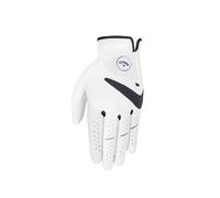 Callaway Golf Syntech Men's Golf Glove 2025 - Left Hand for Right Handed Golfer, M, White