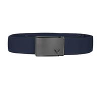Callaway Golf Unisex Cut-To-Fit Metal Box Buckle Stretch Webbed Belt