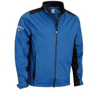 Callaway - Golf Waterproof Jacket for Men, Stormlite II Breathable Full Zip Coat with Stretch, Adjustable Cuffs and Lightweight (Galaxy Blue)