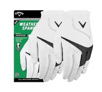 Callaway Golf Weather Spann Glove 2023 (2 pack), White