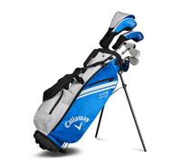 Callaway Golf XJ Junior Packaged Golf Set 2026 - For Age Ranges 4-10, XJ3 Blue/White, Right Hand, 8 Piece Set