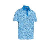Callaway Hex Marble Polo - BRILLIANT BLUE - M Size: Medium