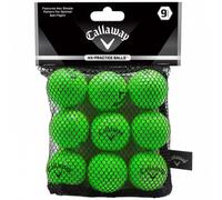 Callaway HX Soft Practice Ball (Pack of 9) - Green