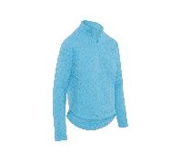 Callaway Ladies 1/2 ZIP QUILTED KNIT - ETHEREAL BLUE - XL Size: XL