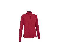 Callaway Ladies HEATHERED 1/4 Zip - PERSIAN RED HTR - S Size: Small