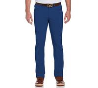 Callaway Men’s EverPlay 5-Pocket Golf Pants with Comfort Waistband, Stretch Non-Iron Fabric, Moisture-Wicking, Tapered Fit, Deep Navy HTR, 36W x 32L