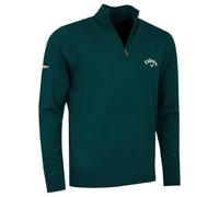 Callaway Mens 1/4 Zip Blended Merino Sweater - Dark Blue Coral - XL