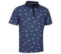 Callaway Mens 2026 Azalea Gingham Opti-Dri Swing Tech Easy Care Golf Polo Shirt