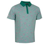Callaway Mens 2026 Azalea Gingham Opti-Dri Swing Tech Easy Care Golf Polo Shirt