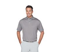 Callaway Men's Basics Short Sleeve Birdseye Polo Shirt, Quiet Shade, XXXXL