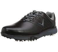 Callaway mens Chev Mulligan S Waterproof Lightweight Golf Shoes, Black Black Black, 12 UK