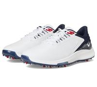 Callaway Men's Coronado V4 Golf Shoe, White/Blue/Red, 7 UK