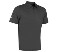 Callaway Mens Emea Solid Polo Shirt, Asphalt, M EU