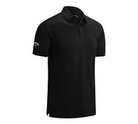 (Caviar) Callaway Golf Mens Swingtech Solid Stretch Golf Polo Shirt