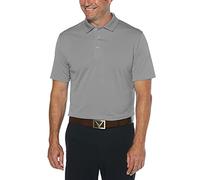 Callaway Men's Golf Short Sleeve Core Performance Polo Shirt, Smoked Pearl, Large