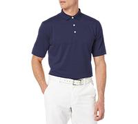 Callaway Men's Golf Short Sleeve Pique Open Mesh Polo Shirt, Peacoat, 3X-Large