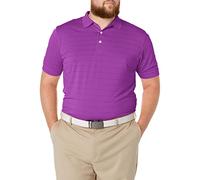 Callaway Men's Golf Short Sleeve Pique Open Mesh Polo Shirt, Purple Magic, 4X-Large