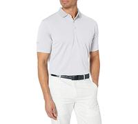 Callaway Men's Golf Short Sleeve Solid Ottoman Polo Shirt, White, XX-Large