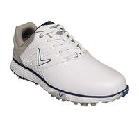 Callaway Men's M574 Chev Mulligan Golf Shoes, White Navy, 9.5 UK
