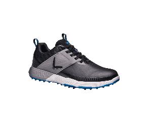 Callaway Mens NITRO BLAZE Golf Shoes BLACK/GREY/BL UK7 Size: UK7