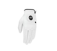 Callaway Men's Opti Flex Golf Glove, White, Small, Worn on Left Hand