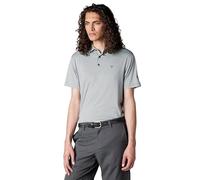 Callaway Men's Pro Spin Fine Line Short Sleeve Golf Polo, Stretch, Moisture-Wicking, Sun Protection (Available in Big & Tall), Asphalt, XXL