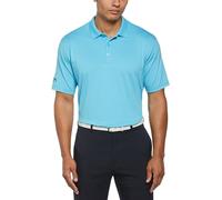 Callaway Men's Solid Opti-dri Short Sleeve Golf Polo Shirt with Stretch Fabric, Sun Protection, Extended (Sizes Small-4xl), Blue Atoll, XXXXL