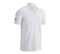 Callaway Men's Swing Tech Solid Colour Polo Shirt in White | Size: XL Callaway White XL